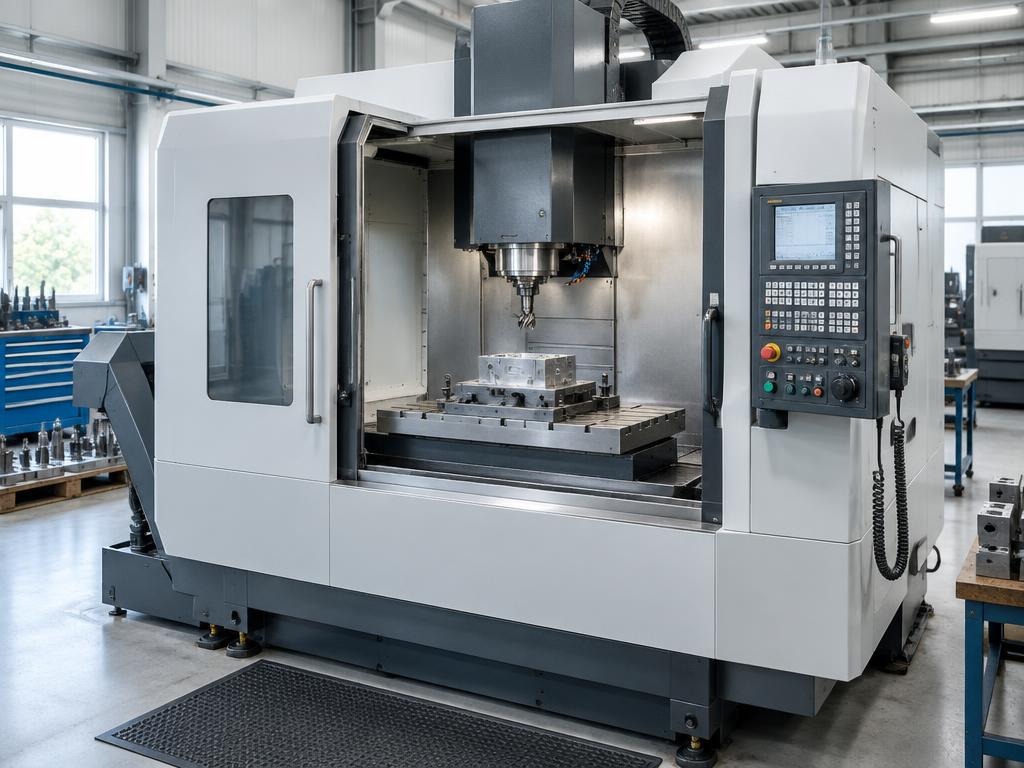 CNC / metallbearbetning — CNC-fräsar, svarvar, fleroperationsmaskiner, robotceller